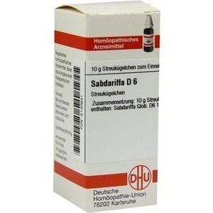 SABDARIFFA D 6 Globuli