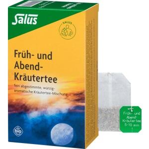 FRÜH- UND ABEND-Kräutertee Bio Salus Filterbeutel