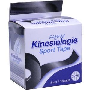 KINESIOLOGIE Sport Tape 5 cmx5 m schwarz