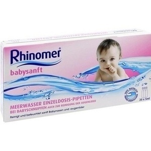 RHINOMER babysanft Meerwasser 5ml Einzeldosispip.