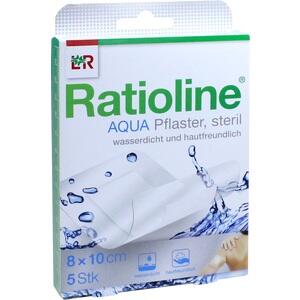 RATIOLINE aqua Duschpflaster Plus 8x10 cm steril