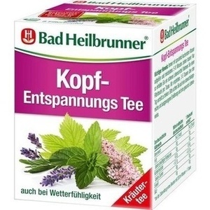 BAD HEILBRUNNER Kopf-Entspannungs Tee Filterbeutel