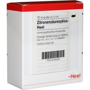 ZITRONENSÄUREZYKLUS Heel Ampullen