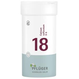 BIOCHEMIE Pflüger 18 Calcium sulfuratum D 6 Tabl.