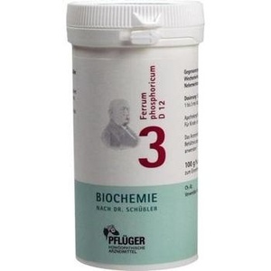 Biochemie Pflüger Nr. 3 Ferrum Phosphoricum D12 Pulver