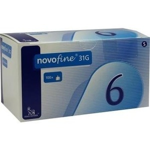 NOVOFINE Nadeln 31 G 0,25x6 mm