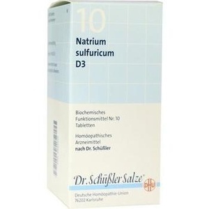 Biochemie Dhu 10 Natrium Sulfuricum D3 Tabletten