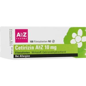 CETIRIZIN AbZ 10 mg Filmtabletten
