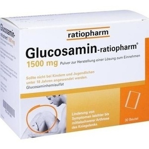 Bestellen Sie Glucosamin-Ratiopharm 1500 mg für starke Gelenke