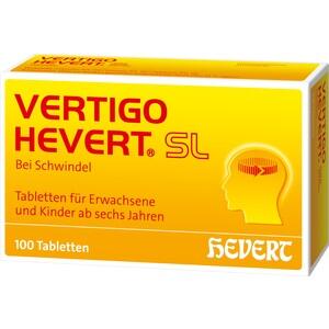 VERTIGO HEVERT SL Tabletten