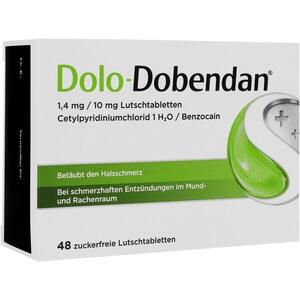 DOLO-DOBENDAN 1,4 mg/10 mg Lutschtabletten