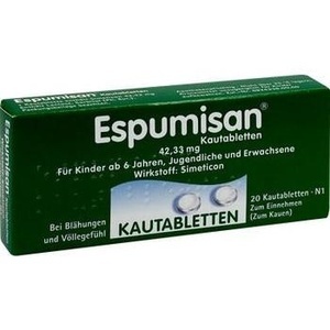 ESPUMISAN Kautabletten