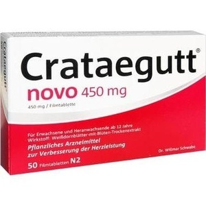 Abbildung von Crataegutt Novo 450mg Filmtabletten