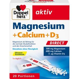 DOPPELHERZ Magnesium+Calcium+D3 DIRECT Pellets
