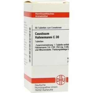 CAUSTICUM HAHNEMANNI C 30 Tabletten