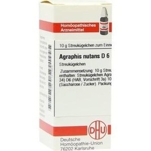 AGRAPHIS NUTANS D 6 Globuli