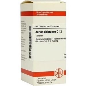 AURUM CHLORATUM D 12 Tabletten