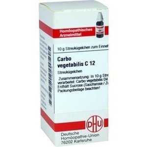 CARBO VEGETABILIS C 12 Globuli