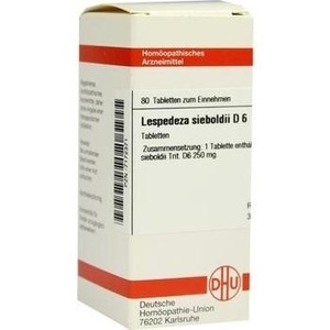 LESPEDEZA SIEBOLDII D 6 Tabletten