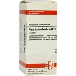 Rhus Toxicodendron D10 Tabletten