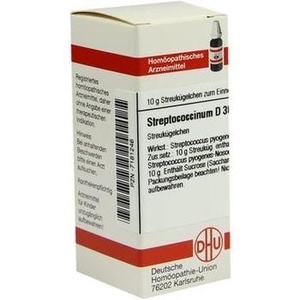 STREPTOCOCCINUM D 30 Globuli