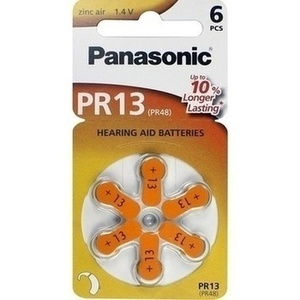 BATTERIEN f.Hörgeräte Panasonic PR13