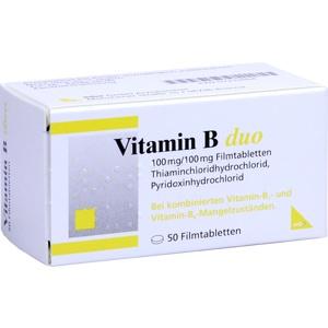 VITAMIN B DUO Filmtabletten