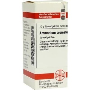 AMMONIUM BROMATUM C 30 Globuli