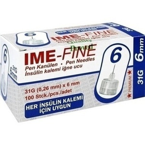 IME-fine Universal Pen Kanüle 31 G 6 mm