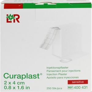 CURAPLAST Inj.-Pflaster sensitiv 2x4 cm