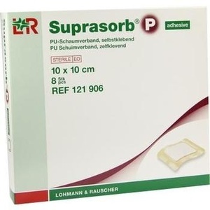 SUPRASORB P PU-Schaumv.selbstklebend 10x10 cm