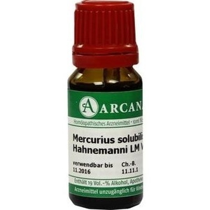 MERCURIUS SOLUBILIS Hahnemanni LM 6 Dilution