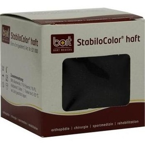 BORT StabiloColor haft Binde 6 cm schwarz