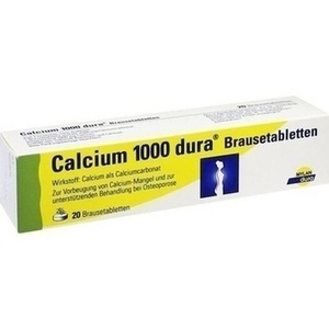 CALCIUM 1000 dura Brausetabletten