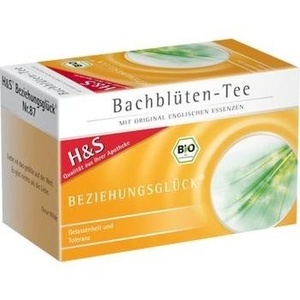 Abbildung von H&s Bachblüten Beziehungsglück Filterbeutel