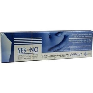YES OR NO hCG 10 mlU Schwangerschafts-Frühtest