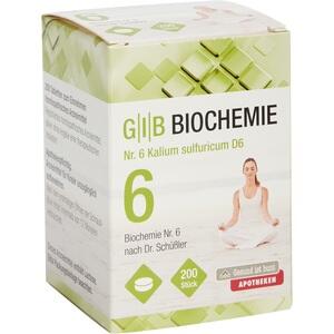Gib Biochemie Nr.6 Kalium Sulfuricum D 6