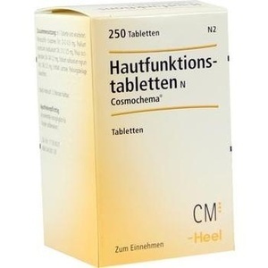 HAUTFUNKTIONSTABLETTEN N Cosmochema