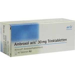 AMBROXOL acis 30 mg Trinktabletten