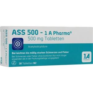 ASS 500-1A Pharma Tabletten