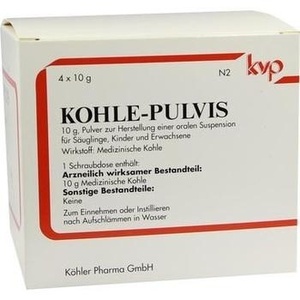 KOHLE pulvis Pulver