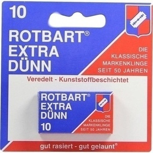 ROTBART extra dünn 162