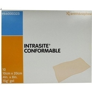 INTRASITE Conformable Gelkompr.10x20 cm