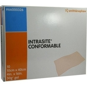 INTRASITE Conformable Gelkompr.10x40 cm