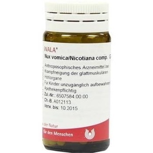 NUX VOMICA/NICOTIANA comp.Globuli