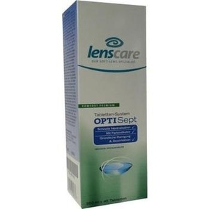 LENSCARE OptiSept Kombip.350 ml+45 Tabl.+1 Beh.