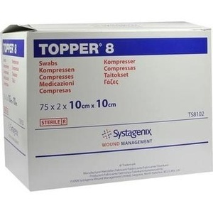 TOPPER 8 Kompr.10x10 cm steril