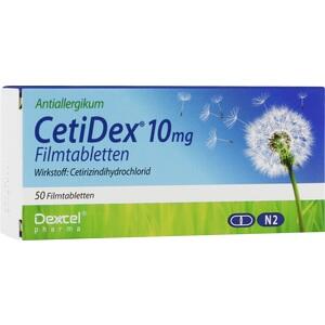 CETIDEX 10 mg Filmtabletten