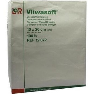 VLIWASOFT Vlieskompressen unsteril 10x20 cm 6l.