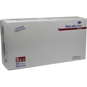 PEHA-SOFT nitrile white Unt.Hands.unsteril pf S